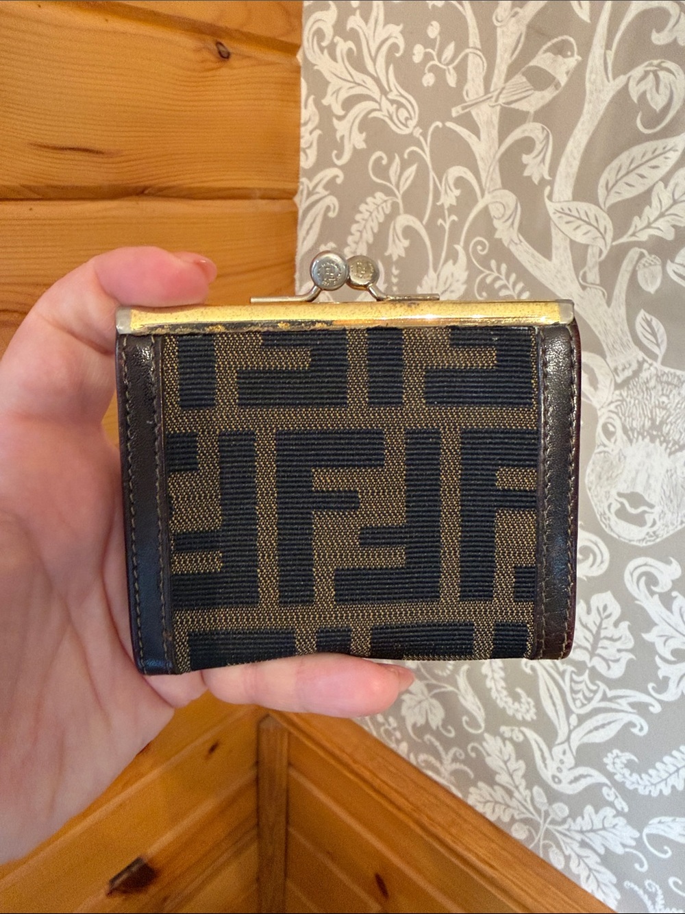 Fendi Vintage Kisslock Wallet